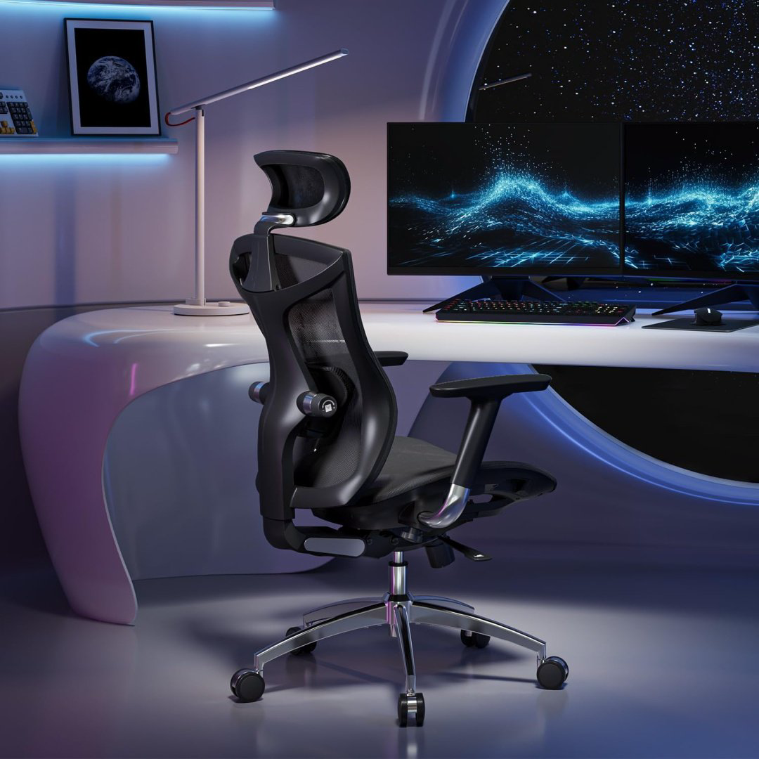 Офисное кресло Sihoo C100-B101, черный купить,NaN