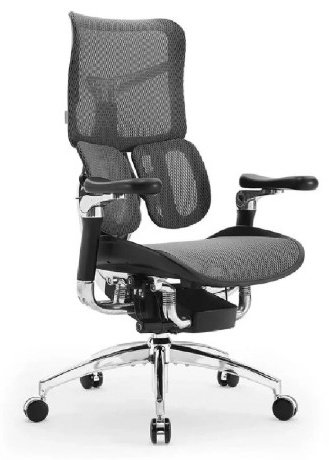 Офисное кресло Sihoo Sihoo S100-B102-JT, черный