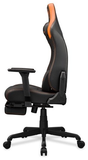 Игровое кресло COUGAR Armor Evo S, черный, оранжевый