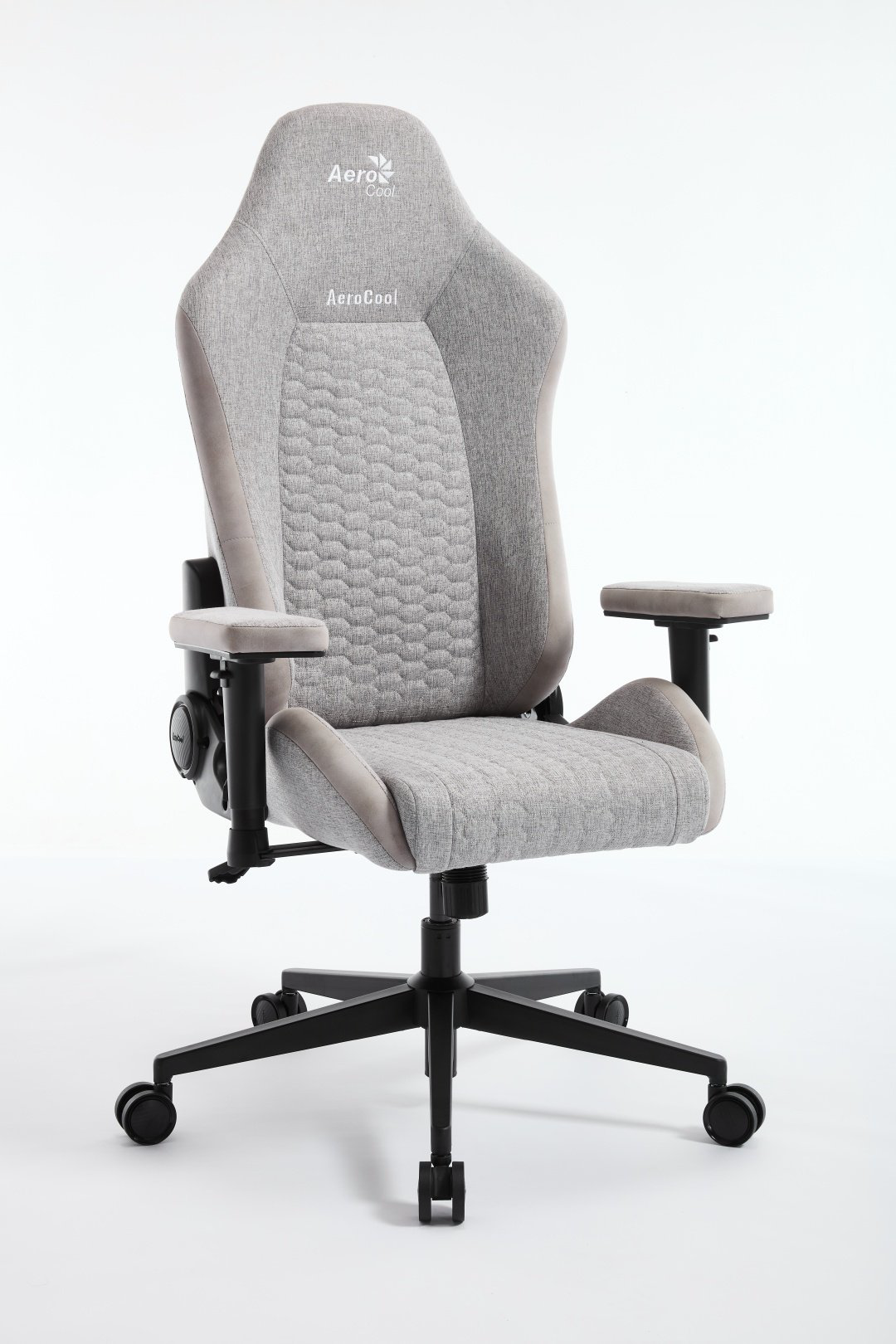 Игровое кресло AeroCool CROWN Loft Light Grey, черный, серый - ForteMarket Игровое кресло AeroCool CROWN Loft Light Grey, черный, серый купить,98039