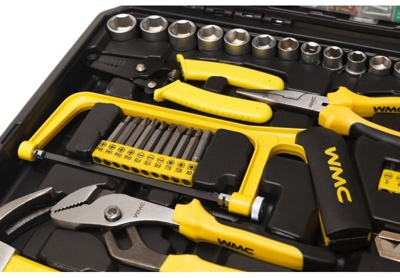 Набор универсальный 168 в 1 WMC TOOLS 30168 купить,0