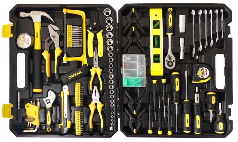 Набор универсальный 168 в 1 WMC TOOLS 30168 купить,0