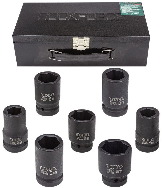 Набор оснастки универсальный 7 в 1 ROCKFORCE RF-8072-5MPB