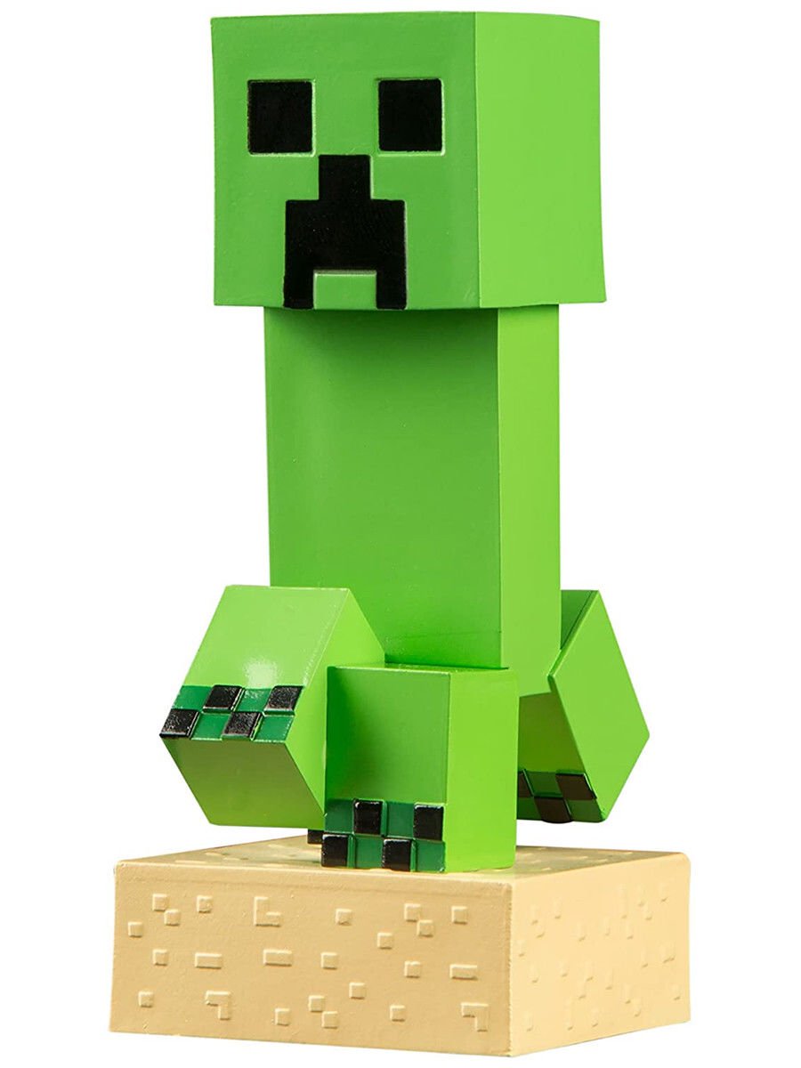 Фигурка Minecraft Creeper 10см зеленая купить,NaN