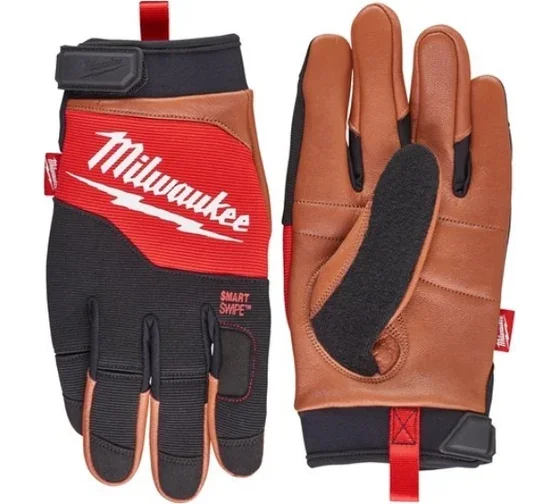 Перчатки Milwaukee 4932471913 черно-коричневые L/9 купить,NaN