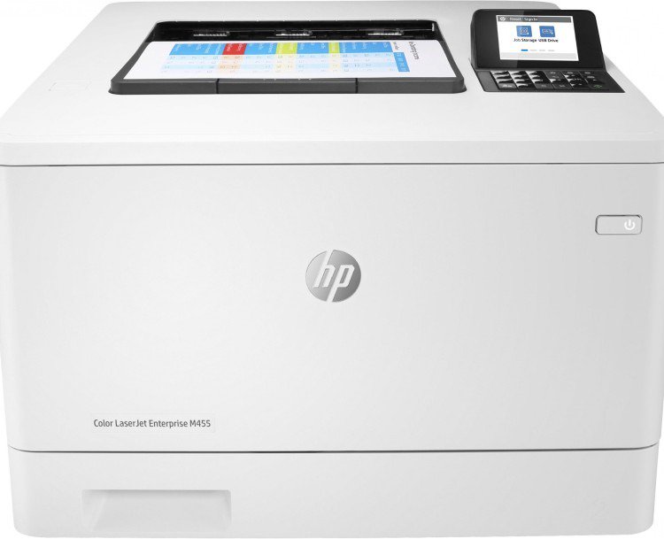 Принтер HP Color LaserJet Ent M455dn 3PZ95A белый