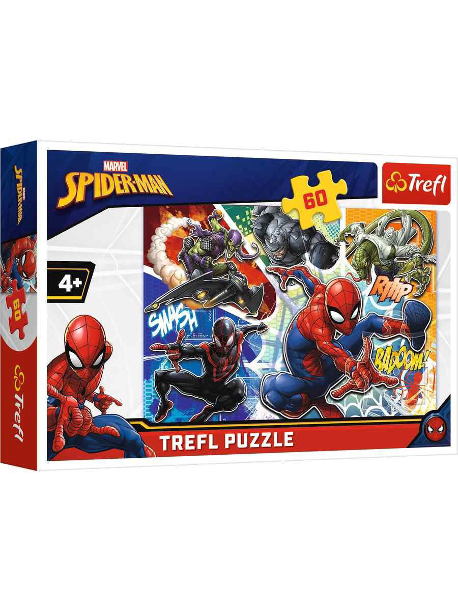Пазлы Trefl серии Marvel Помощь Человека-паука 160 деталей купить,NaN
