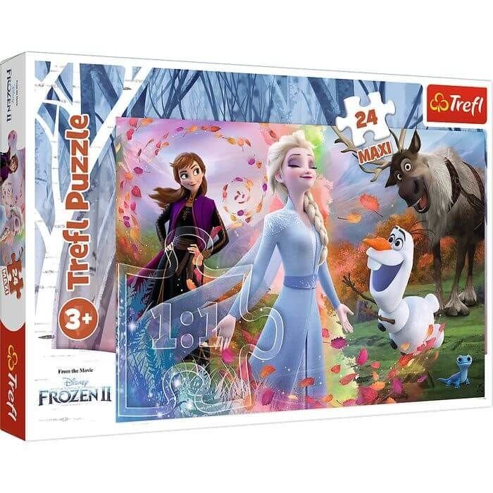 Пазлы Trefl серии Frozen В поисках приключений 24 деталей купить,NaN