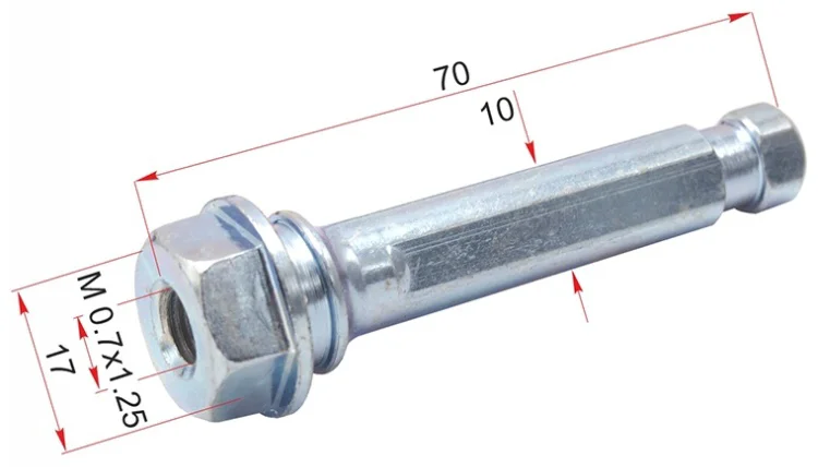 Направляющая втулка тормозного суппорта SAT ST-47715-22070 серый купить,971