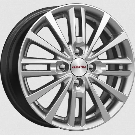 Комплект дисков K&K Модена-оригинал КС747 4х100 R15х6 СВ60,1 ЕТ50 дарк платинум  купить,NaN
