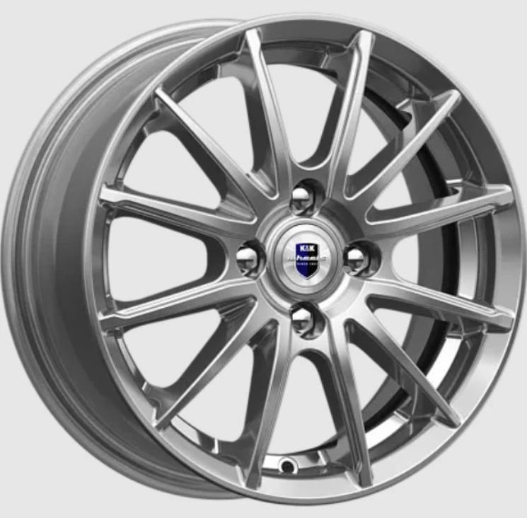 Комплект дисков K&K Квант 4x100 R14x5,5 CB56,6 ET40 дарк платинум купить,NaN