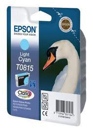 Картридж Epson C13T11154A10 светло-голубой купить,NaN