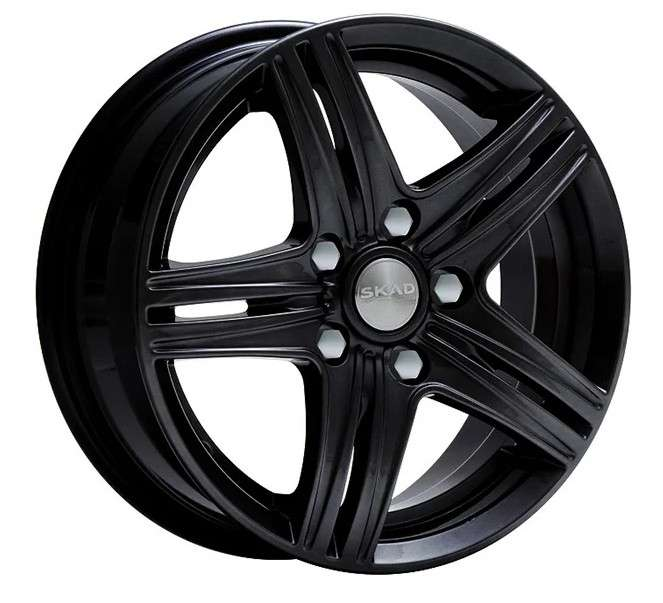 Комплект дисков Skad City 4x100 R15x6 CB56,6 ET39 черный бархат купить,NaN
