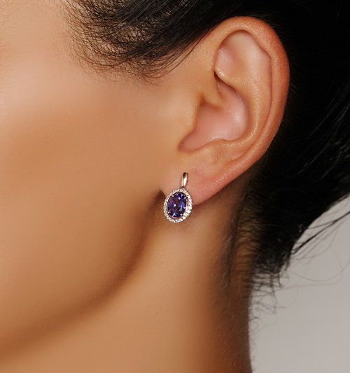 Серьги Magic Stones 02-3-489-8501-011 2,72гр. купить,NaN