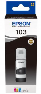 Чернила Epson 103 EcoTank C13T00S14A черные