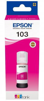 Чернила Epson 103 EcoTank C13T00S34A пурпурные