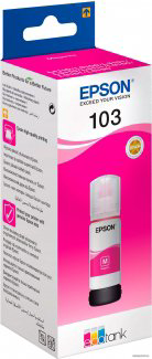 Чернила Epson 103 EcoTank C13T00S34A пурпурные