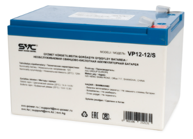 Аккумуляторная батарея SVC VP12-12/S 12В 12Ач Grey Blue