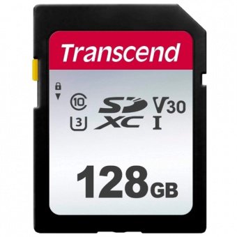 Карта памяти Transcend TS128GSDC300S 128Gb