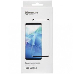 Стекло защитное Red Line Full Screen + Full Glue на Huawei Y6P черное