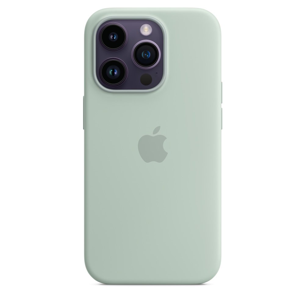 Чехол Apple для iPhone 14 Pro Silicone Case with MagSafe MPTL3ZM/A суккулентный купить,NaN