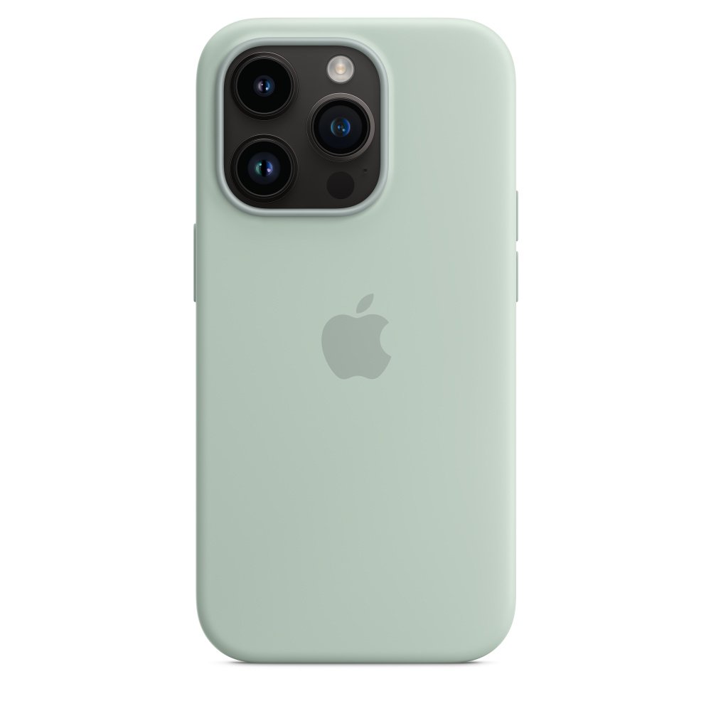 Чехол Apple для iPhone 14 Pro Silicone Case with MagSafe MPTL3ZM/A суккулентный купить,NaN