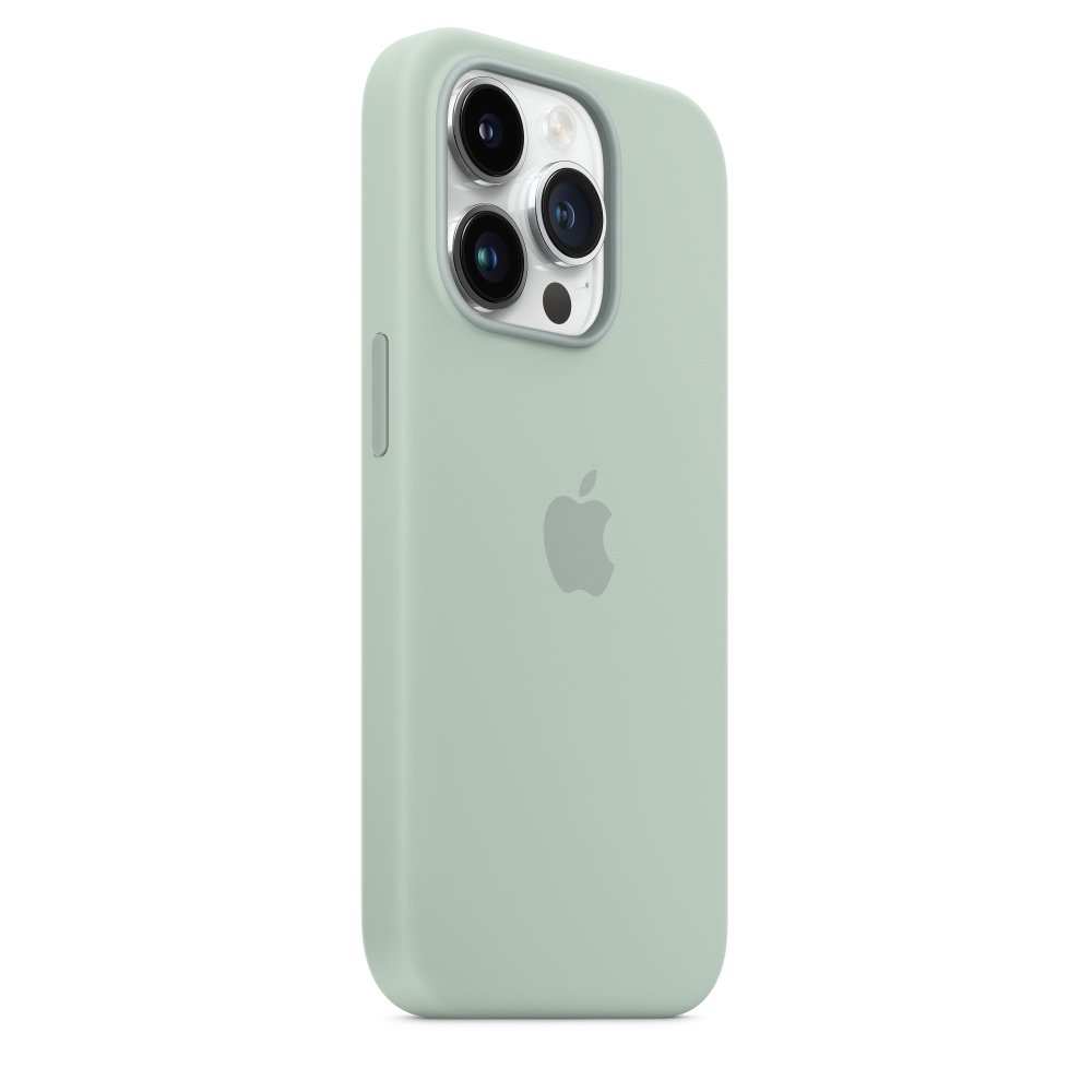 Чехол Apple для iPhone 14 Pro Silicone Case with MagSafe MPTL3ZM/A суккулентный купить,NaN