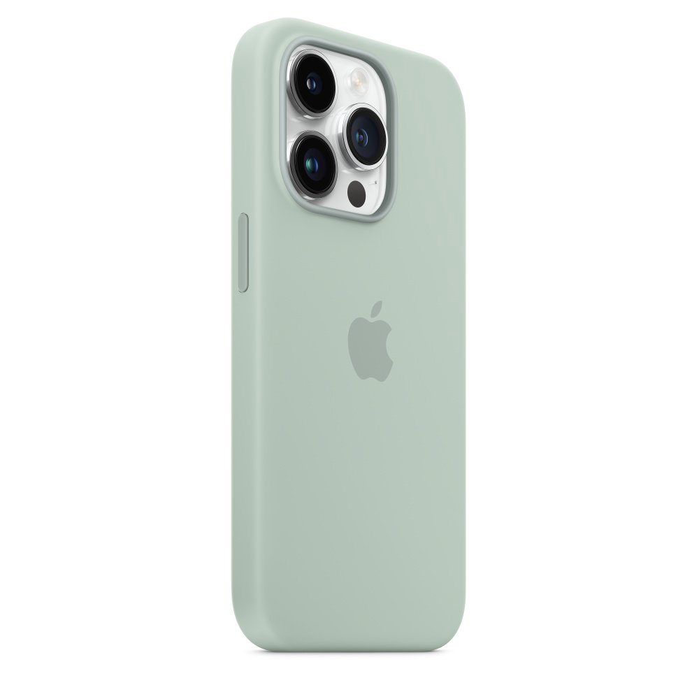 Чехол Apple для iPhone 14 Pro Silicone Case with MagSafe MPTL3ZM/A суккулентный купить,NaN
