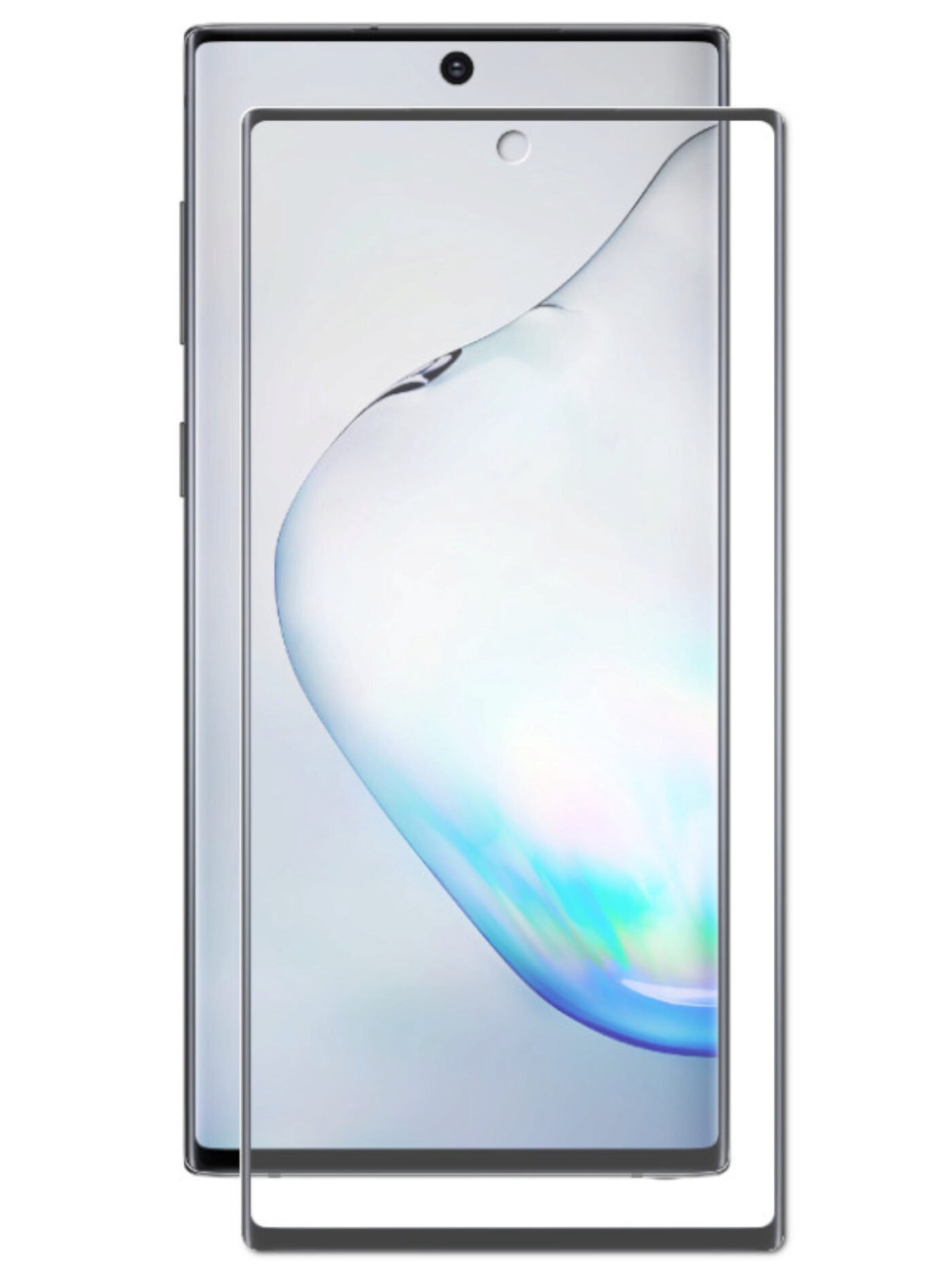 Стекло защитное Red Line Full Screen + Full Glue на Samsung A71 черное