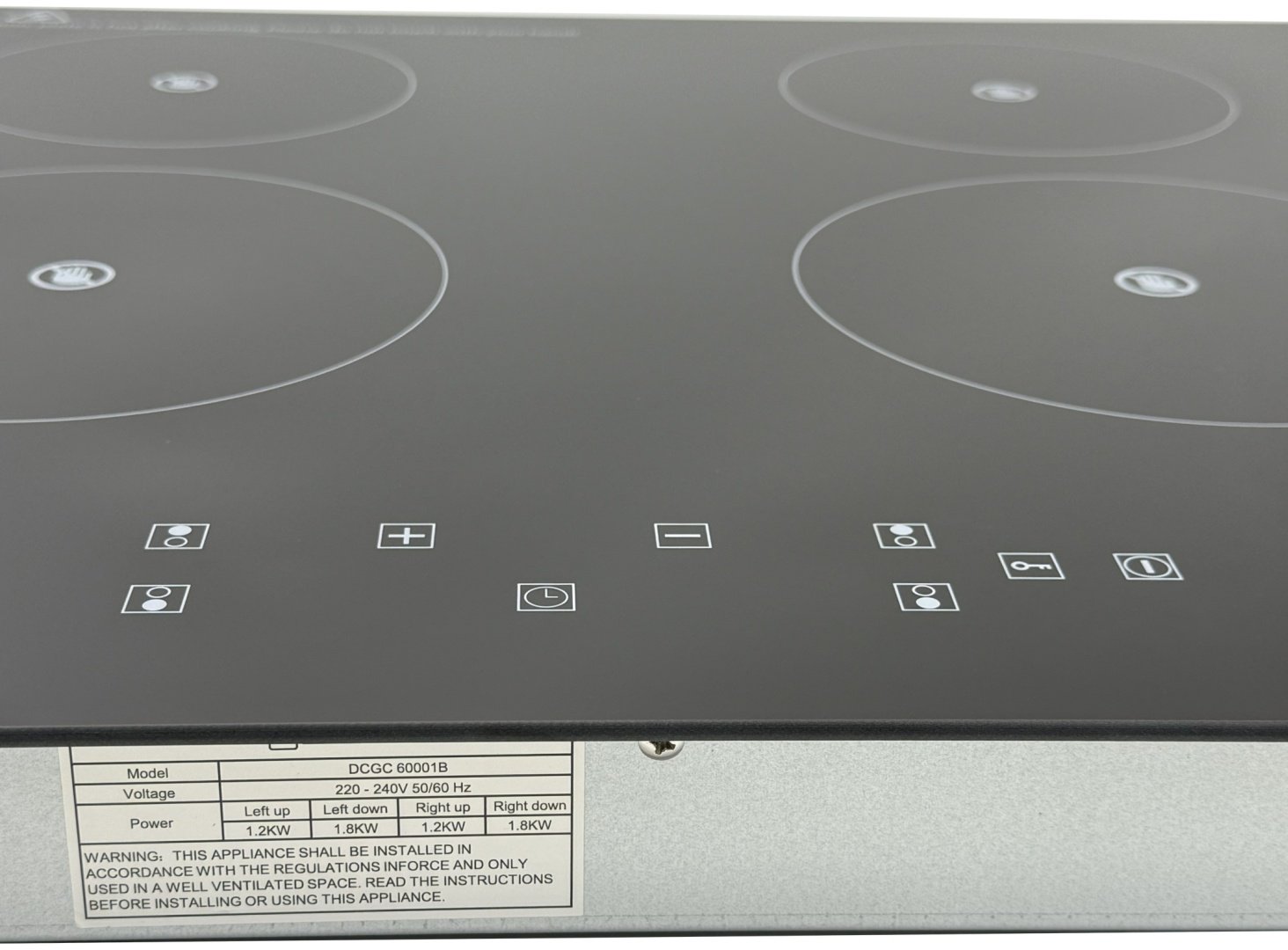 Варочная поверхность Dessus DCGC-60001B черный купить,0
