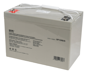 Аккумуляторная батарея SVC VP1290/S 12В 90Ач Grey