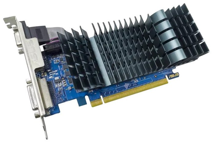 Видеокарта ASUS GT 710 2GB GDDR5 EVO, GT710-SL-2GD5-BRK-EVO 2 Гб