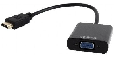 Переходник Cablexpert HDMI-VGA 0.15 м A-HDMI-VGA-03