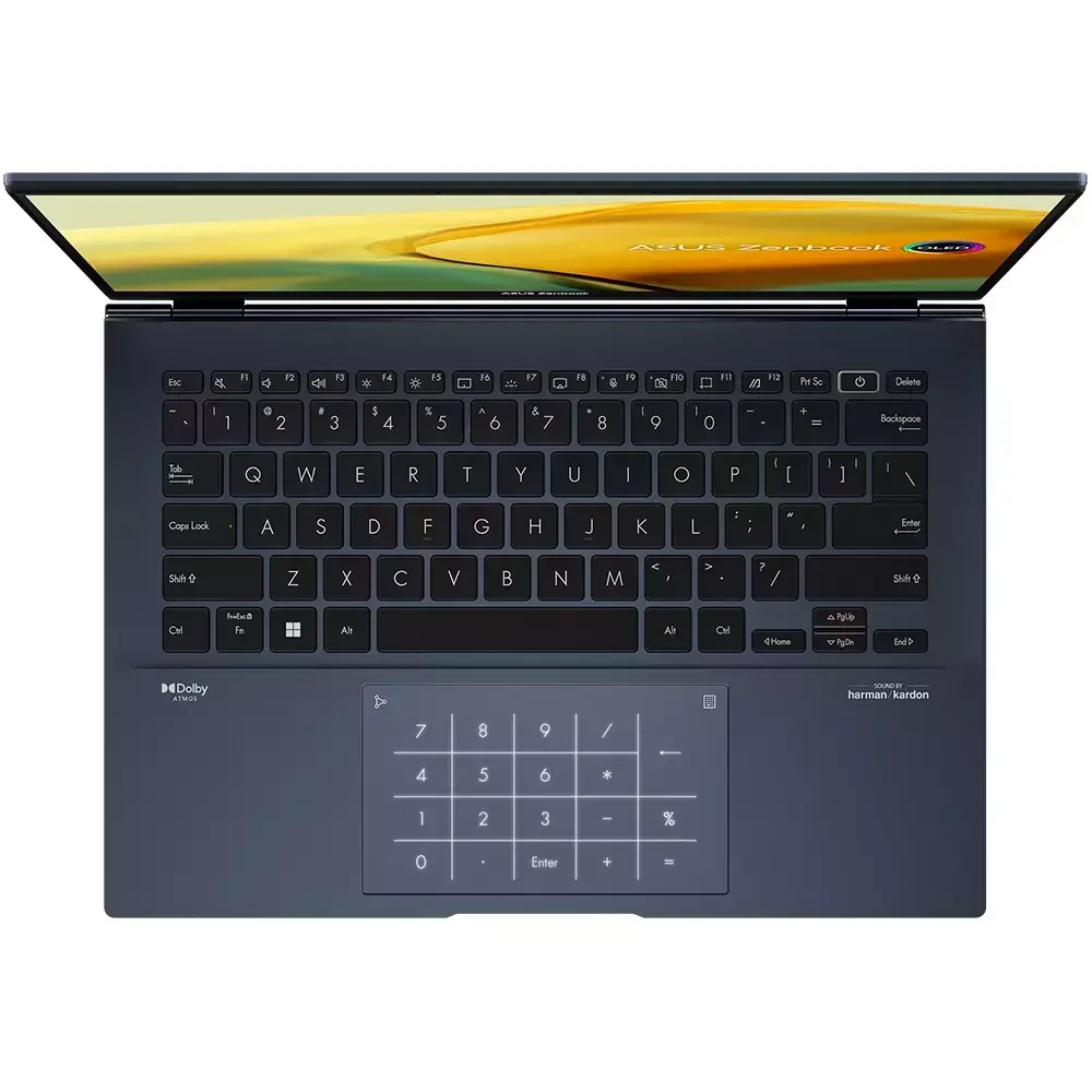 Ноутбук Asus Zenbook 14 Oled UX3405MA-QD244W 90NB11R1-M01AX0 14" Ponder Blue купить,NaN