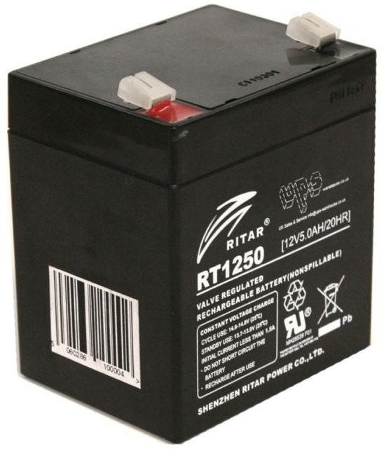 Аккумулятор Ritar Power RT1250 черный