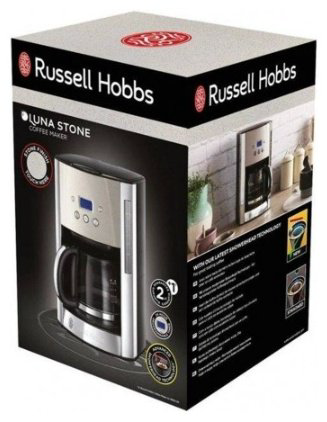 Кофеварка Russell Hobbs 26990-56 черный, серебристый купить,NaN