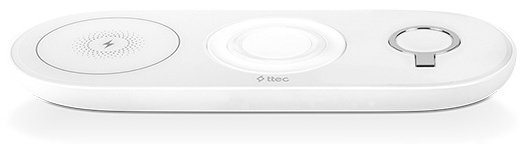 Зарядное устройство TTEC AirCharger Trio белый