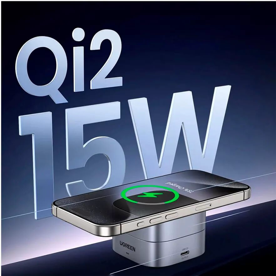 Зарядное устройство Ugreen W702 USB Type-C черный - ForteMarket Зарядное устройство Ugreen W702 USB Type-C черный купить,19359