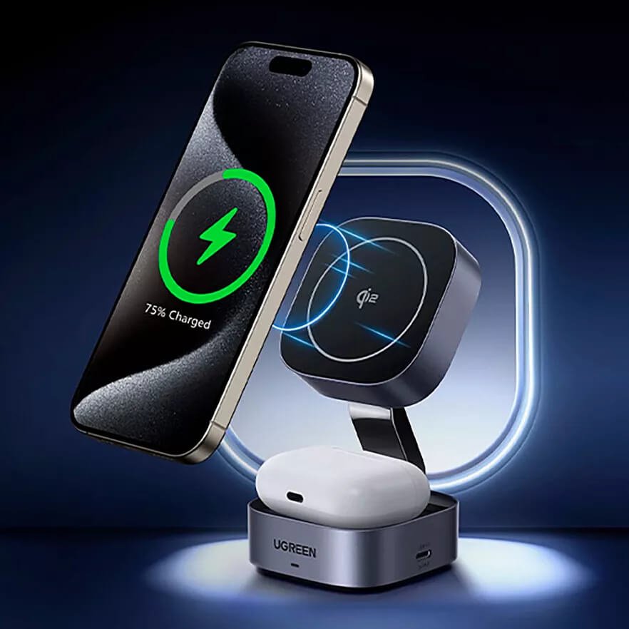 Зарядное устройство Ugreen W702 USB Type-C черный - ForteMarket Зарядное устройство Ugreen W702 USB Type-C черный купить,19359