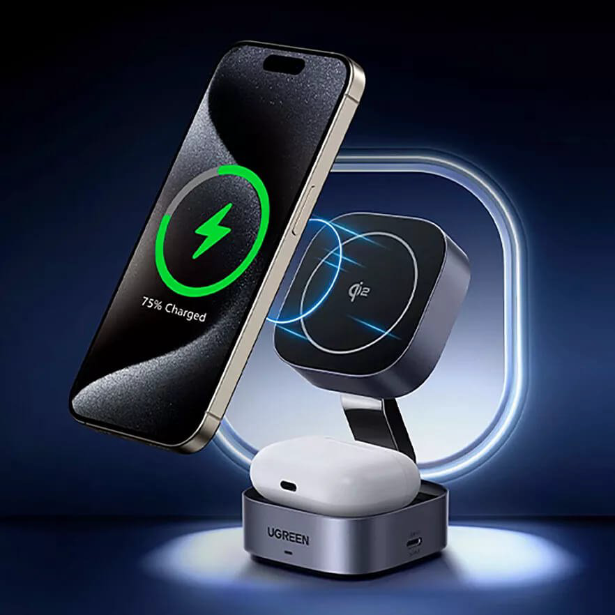 Зарядное устройство Ugreen W702 USB Type-C черный - ForteMarket Зарядное устройство Ugreen W702 USB Type-C черный купить,19359