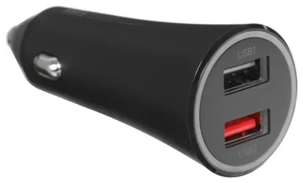 Зарядное устройство Xiaomi Mi 37W Dual Port Car Charger черный