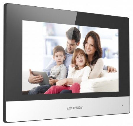 Hikvision монитор DS-KH6320-WTDE1 серебристый черный купить,NaN