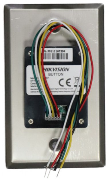 Hikvision кнопка выхода DS-K7P07 серебристый купить,6510