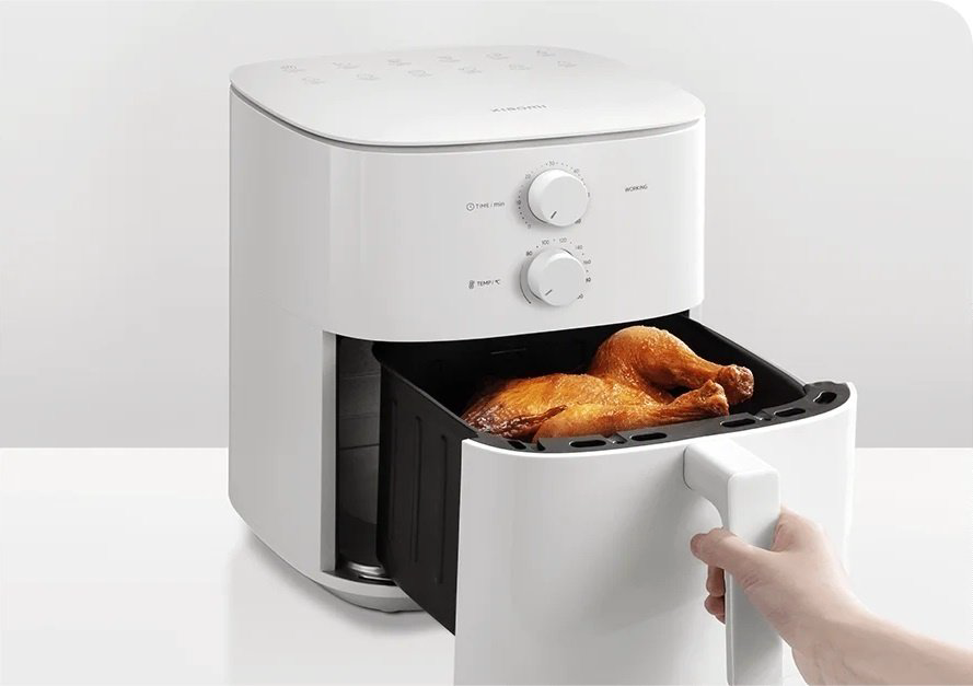 Аэрогриль Xiaomi Air Fryer Essential 6L MAF13 белый купить,NaN