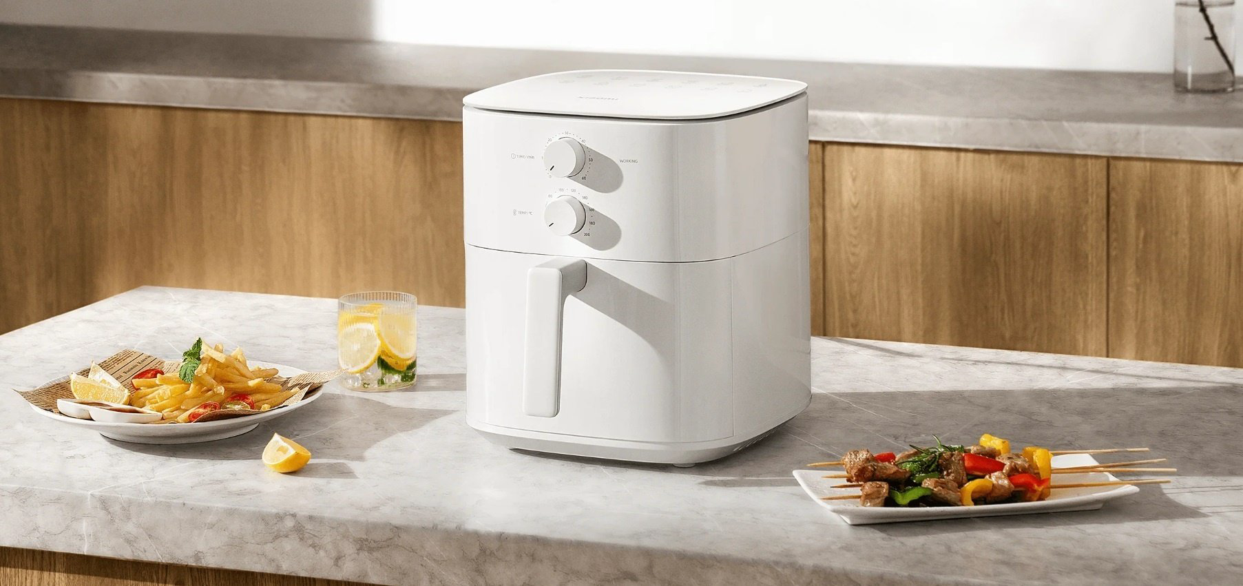 Аэрогриль Xiaomi Air Fryer Essential 6L MAF13 белый купить,NaN