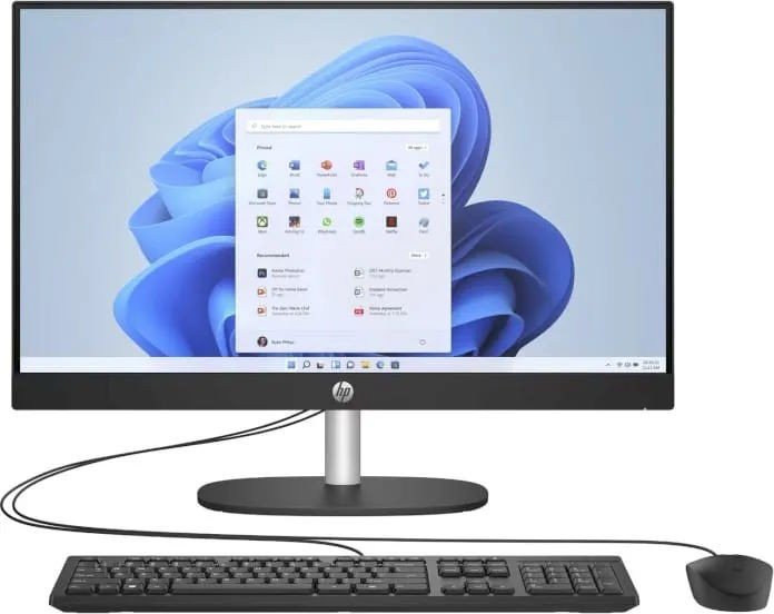 Моноблок HP 27-cr0007 7Y027EA черный