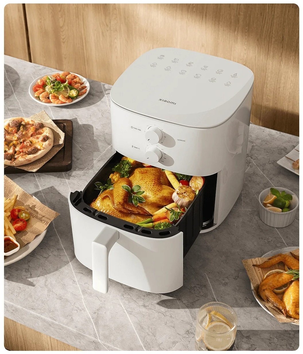 Аэрогриль Xiaomi Air Fryer Essential 6L MAF13 белый купить,function inputValueFn(){if((0,signal2.mK)(node),node.value===REQUIRED_UNSET_VALUE)throw new root_effect_scheduler.buA(-950,null);return node.value}
