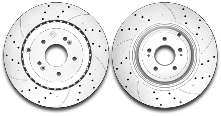 Диски задние Gerat DSK-R100P 2шт купить,65230