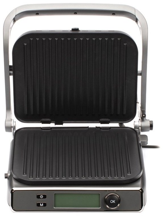 Гриль REDMOND SteakMaster GM301 черный, стальной