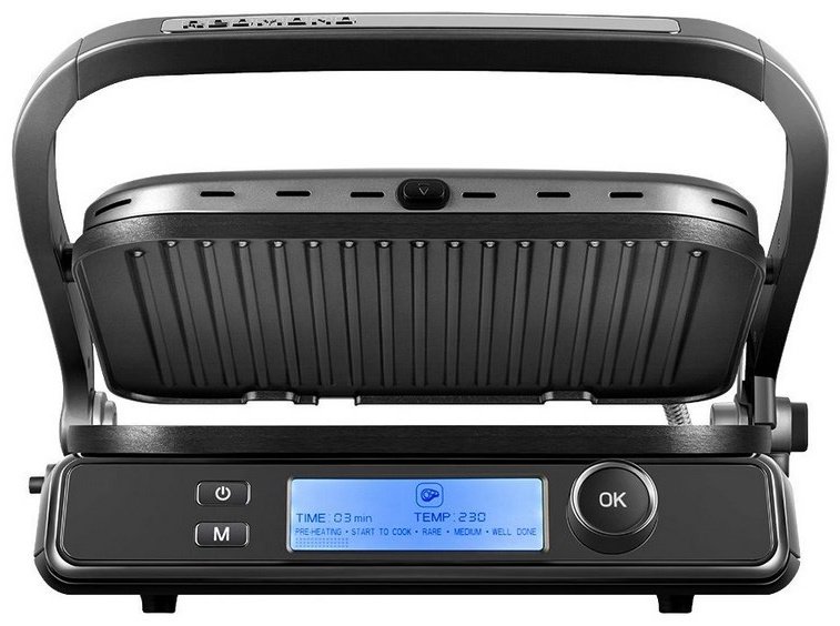 Гриль REDMOND SteakMaster GM301 черный, стальной